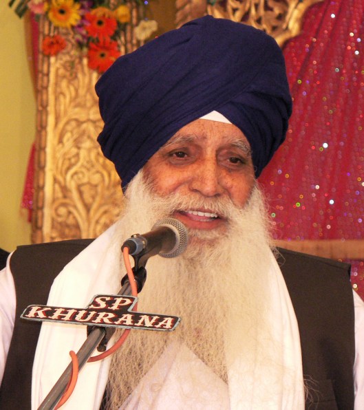 Bhai Balbir Singh.Photo courtesy Gurudwara Gur Gian Prakash, Jawadhi Kalan, Ludhiana.